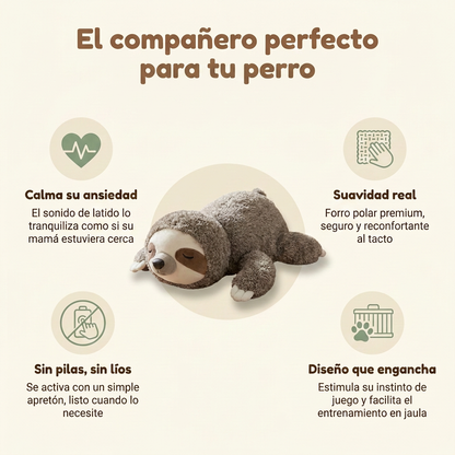 Peluche con Latido para Perros Ansiosos