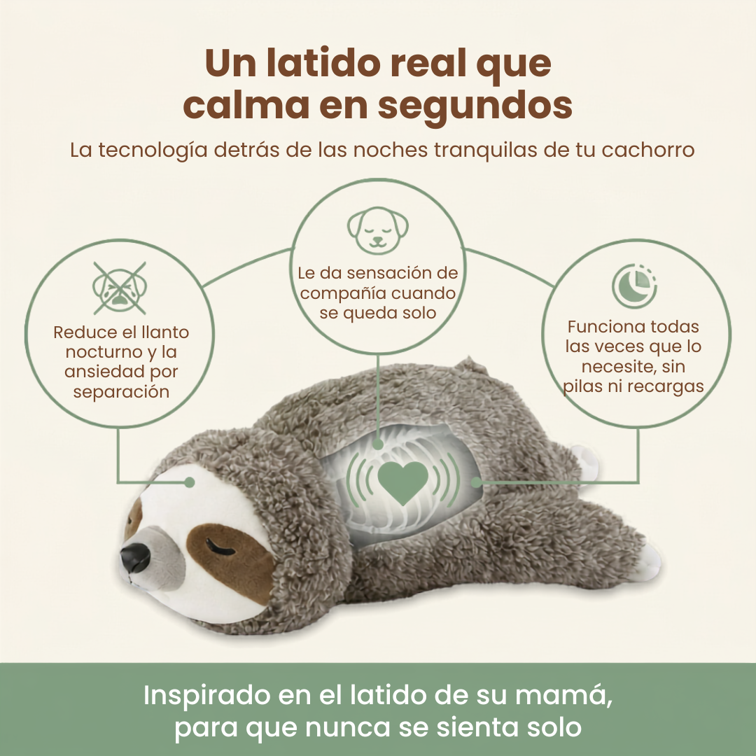 Peluche con Latido para Perros Ansiosos